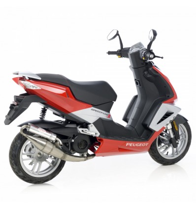 Marmitta espansione Leovince Handmade TT per Peugeot Speedfight 3, Jet Foce e Ludix Blaster Marmitta espansione Leovince Handmade TT per Peugeot Speedfight 3, Jet Foce e Ludix Blaster