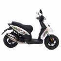 Marmitta espansione Leovince Handmade TT per Piaggio Zip dal 1999 e Typhoon 50 dal 2002 Marmitta espansione Leovince Handmade TT per Piaggio Zip dal 1999 e Typhoon 50 dal 2002