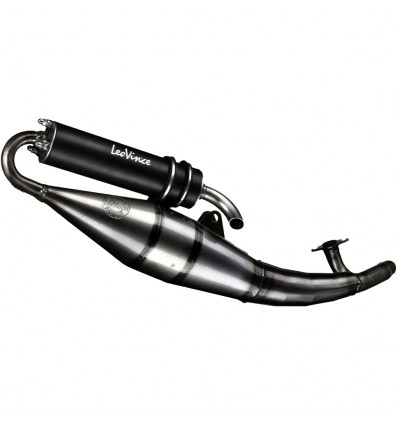 Marmitta espansione Leovince Handmade TT Black Edition per Piaggio NRG e NTT, Gilera Stalker e Runner 50 Marmitta espansione Leovince Handmade TT Black Edition per Piaggio NRG e NTT, Gilera Stalker e Runner 50