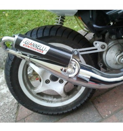 Marmitta Giannelli Extra CR cromata per Aprilia SR 50, SR WWW... Marmitta Giannelli Extra CR cromata per Aprilia SR 50, SR WWW...