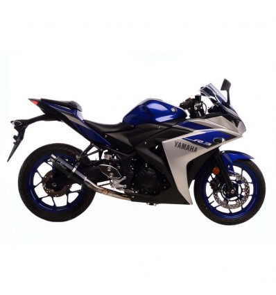 Terminale Leovince GP Corsa per Yamaha YZF-R25, YZF-R3, MT-03 e MT-25 Terminale Leovince GP Corsa per Yamaha YZF-R25, YZF-R3, MT-03 e MT-25