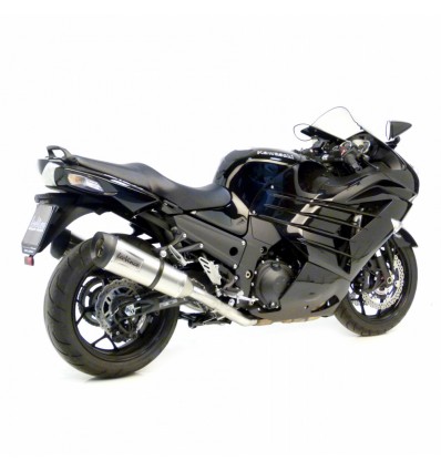 Terminale Leovince Factory S Steel per Kawasaki ZZR 1400 e ZX 14R 12-16 Terminale Leovince Factory S Steel per Kawasaki ZZR 1400 e ZX 14R 12-16