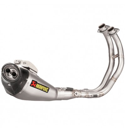 Marmitta Akrapovic Titanio linea Racing omologata per Yamaha Tracer 700