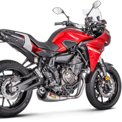 Marmitta Akrapovic Titanio linea Racing omologata per Yamaha Tracer 700 Marmitta Akrapovic Titanio linea Racing omologata per Yamaha Tracer 700