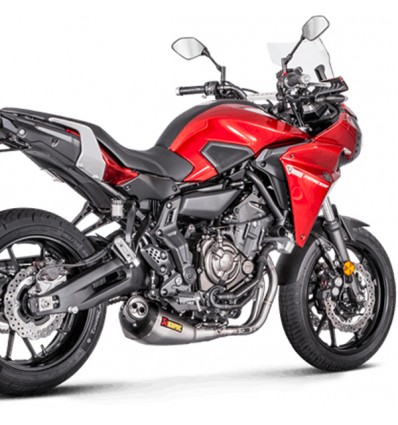 Marmitta Akrapovic Titanio linea Racing omologata per Yamaha Tracer 700 Marmitta Akrapovic Titanio linea Racing omologata per Yamaha Tracer 700