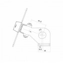 Portatarga regolabile Rizoma Outside per moto Softail Portatarga regolabile Rizoma Outside per moto Softail