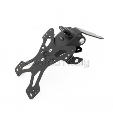 Portatarga regolabile Evotech per Aprilia Shiver 750