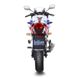 Terminale Leovince LV-10 in acciaio per Honda CB 300 F e CBR 300 R 14-17 Terminale Leovince LV-10 in acciaio per Honda CB 300 F e CBR 300 R 14-17