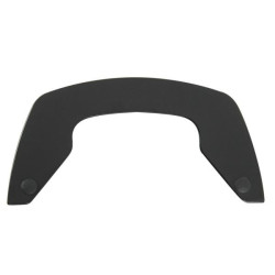 Flangia C-Bow Hepco & Becker in alluminio nero