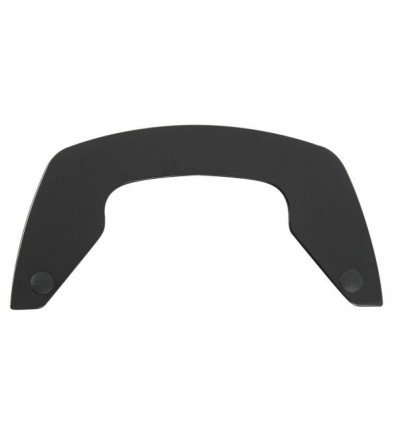 Flangia C-Bow Hepco & Becker in alluminio nero