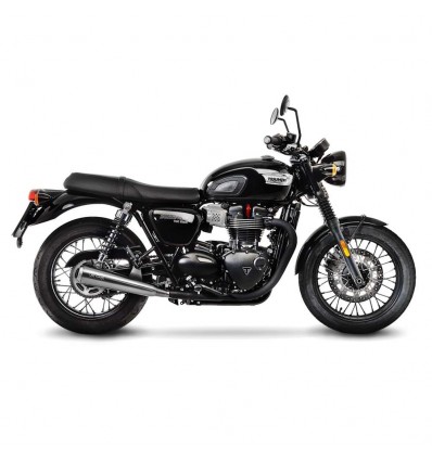 Terminali Leovince Classic Racer per Triumph Bonneville T100 16-17 Terminali Leovince Classic Racer per Triumph Bonneville T100 16-17