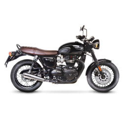 Terminali Leovince Classic Racer per Triumph Bonneville T120 16-17 Terminali Leovince Classic Racer per Triumph Bonneville T120 16-17