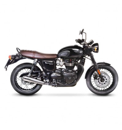 Terminali Leovince Classic Racer per Triumph Bonneville T120 16-17 Terminali Leovince Classic Racer per Triumph Bonneville T120 16-17
