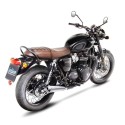 Terminali Leovince Classic Racer per Triumph Bonneville T120 16-17 Terminali Leovince Classic Racer per Triumph Bonneville T120 16-17