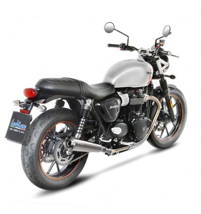 Terminali Leovince Classic Racer per Triumph Street Twin 16-17 Terminali Leovince Classic Racer per Triumph Street Twin 16-17