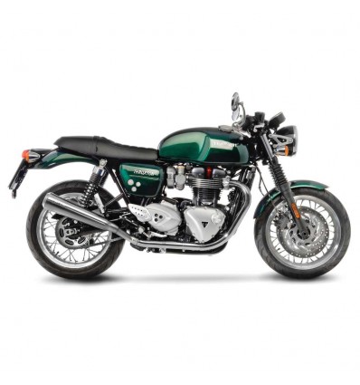 Terminali Leovince Classic Racer per Triumph Thruxton Water Cooled 16-17 Terminali Leovince Classic Racer per Triumph Thruxton Water Cooled 16-17
