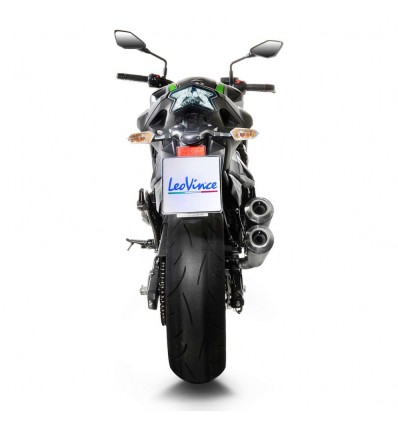 Terminale Leovince GP Duals per Kawasaki Z800 13-16