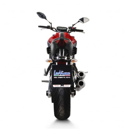 Terminale Leovince GP Duals per Yamaha MT-07/FZ-07/ABS 14-08 Terminale Leovince GP Duals per Yamaha MT-07/FZ-07/ABS 14-08