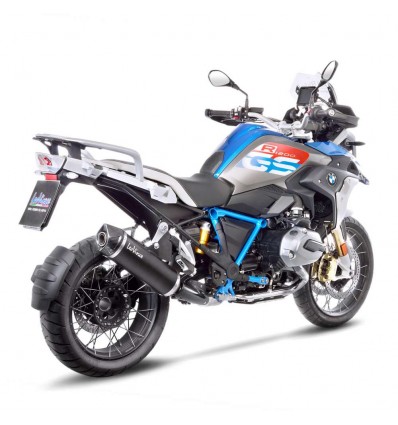 Scarico Leovince Nero inox per BMW R1200 GS/Adventure 17-18 Scarico Leovince Nero inox per BMW R1200 GS/Adventure 17-18