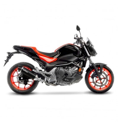 Scarico Leovince Nero inox per Honda Integra e NC 750 16-17 Scarico Leovince Nero inox per Honda Integra e NC 750 16-17