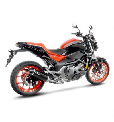 Scarico Leovince Nero inox per Honda Integra e NC 750 16-17 Scarico Leovince Nero inox per Honda Integra e NC 750 16-17