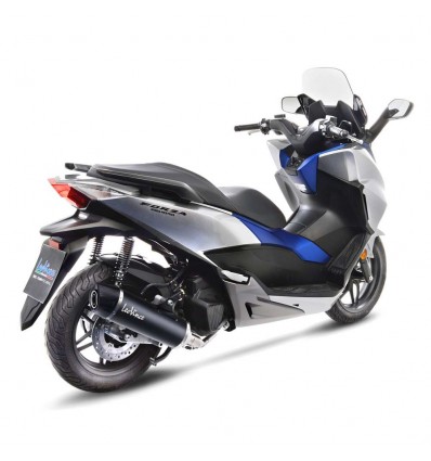 Scarico Leovince Nero inox per Honda Forza 125 NSS/ABS 17-18 Scarico Leovince Nero inox per Honda Forza 125 NSS/ABS 17-18