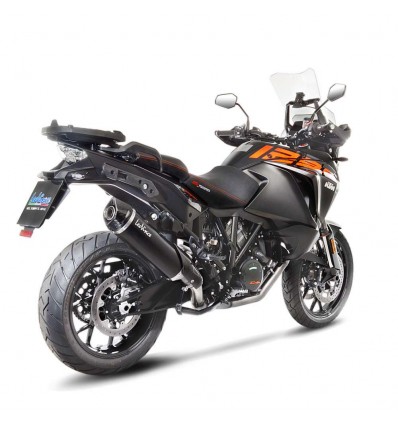 Scarico Leovince Nero inox per KTM 1090 Adventure e 1290 Super Adventure 17-18 Scarico Leovince Nero inox per KTM 1090 Adventure e 1290 Super Adventure 17-18