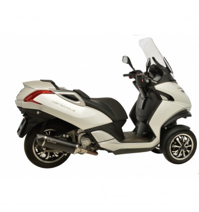 Scarico Leovince Nero inox per Peugeot Metropolis 400i 13-16 Scarico Leovince Nero inox per Peugeot Metropolis 400i 13-16