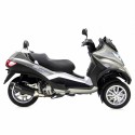 Scarico Leovince Nero inox per Piaggio MP3 400/500 07-16 Scarico Leovince Nero inox per Piaggio MP3 400/500 07-16
