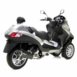 Scarico Leovince Nero inox per Piaggio MP3 400/500 07-16 Scarico Leovince Nero inox per Piaggio MP3 400/500 07-16