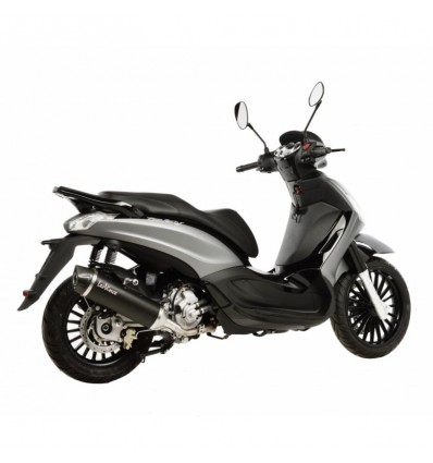 Scarico Leovince Nero inox per Piaggio Beverly 300 10-16 Scarico Leovince Nero inox per Piaggio Beverly 300 10-16