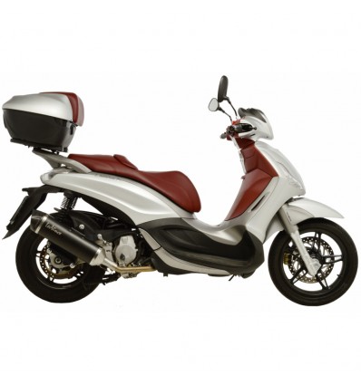 Scarico Leovince Nero inox per Piaggio Beverly 350 Sport Touring Euro 3 11-16 Scarico Leovince Nero inox per Piaggio Beverly 350 Sport Touring Euro 3 11-16