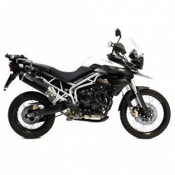 Scarico Leovince Nero inox per Triumph Tiger 800 11-16 Scarico Leovince Nero inox per Triumph Tiger 800 11-16