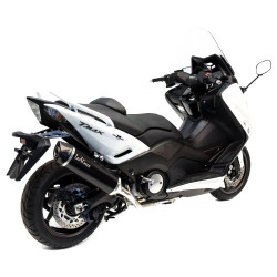 Scarico Leovince Nero inox per Yamaha T-Max 530 12-16