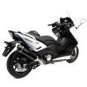 Scarico Leovince Nero inox per Yamaha T-Max 530 12-16