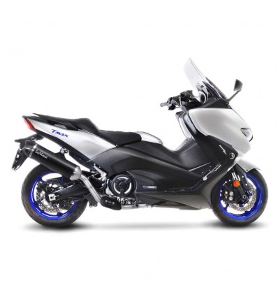 Scarico Leovince Nero inox per Yamaha T-Max 530/ABS/DX/SX 17-18