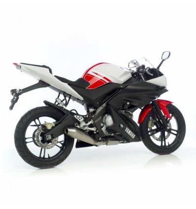Terminale Leovince GP Style Stainless Steel per Yamaha YZF-R 125 08-13 Terminale Leovince GP Style Stainless Steel per Yamaha YZF-R 125 08-13