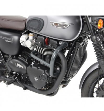 Paramotore Hepco & Becker cromato per Triumph Bonneville T100 dal 2017 Paramotore Hepco & Becker cromato per Triumph Bonneville T100 dal 2017