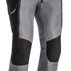 Pantaloni donna tecnici da moto Ixon modello Sicilia neri, grigi e rossi Pantaloni donna tecnici da moto Ixon modello Sicilia neri, grigi e rossi