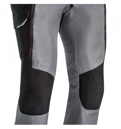 Pantaloni donna tecnici da moto Ixon modello Sicilia neri, grigi e rossi Pantaloni donna tecnici da moto Ixon modello Sicilia neri, grigi e rossi