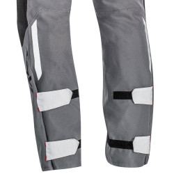 Pantaloni donna tecnici da moto Ixon modello Sicilia neri, grigi e rossi Pantaloni donna tecnici da moto Ixon modello Sicilia neri, grigi e rossi