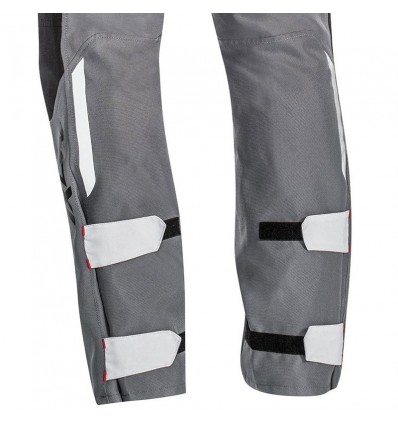 Pantaloni donna tecnici da moto Ixon modello Sicilia neri, grigi e rossi Pantaloni donna tecnici da moto Ixon modello Sicilia neri, grigi e rossi