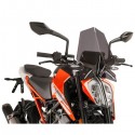 Cupolino Puig Naked fume scuro per KTM Duke 390 dal 2017 Cupolino Puig Naked fume scuro per KTM Duke 390 dal 2017
