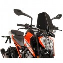 Cupolino Puig Naked nero per KTM Duke 390 dal 2017 Cupolino Puig Naked nero per KTM Duke 390 dal 2017