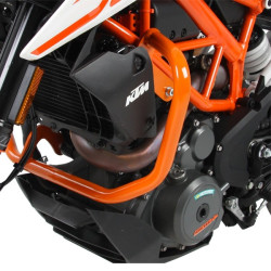 Paramotore arancio Hepco & Becker per KTM Duke 390 dal 2017 Paramotore arancio Hepco & Becker per KTM Duke 390 dal 2017