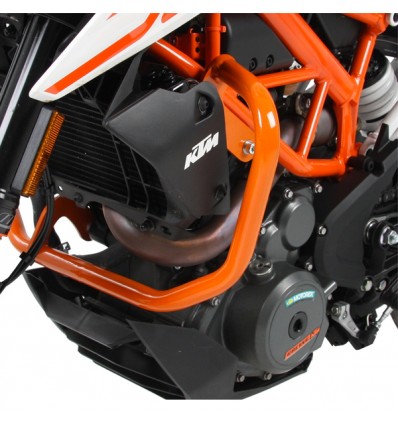 Paramotore arancio Hepco & Becker per KTM Duke 390 dal 2017 Paramotore arancio Hepco & Becker per KTM Duke 390 dal 2017
