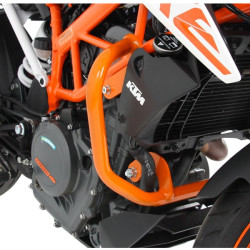 Paramotore arancio Hepco & Becker per KTM Duke 390 dal 2017 Paramotore arancio Hepco & Becker per KTM Duke 390 dal 2017
