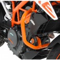 Paramotore arancio Hepco & Becker per KTM Duke 390 dal 2017 Paramotore arancio Hepco & Becker per KTM Duke 390 dal 2017