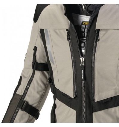 Giacca da moto Spidi Modular nera e sabbia Giacca da moto Spidi Modular nera e sabbia