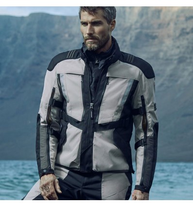 Giacca da moto Spidi Modular nera e sabbia Giacca da moto Spidi Modular nera e sabbia